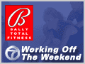 Working Off The Weekend From Bally Total Fitness and WXYZ